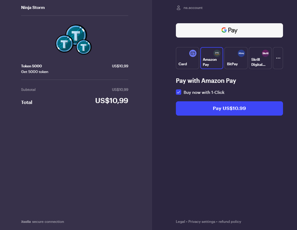XSolla payment XSolla payment